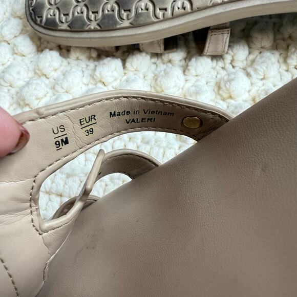 SAM EDELMAN Women's Size 9 Valeri Slide Sandal Shoes French Oak Crocodile Casual - Picture 7 of 11